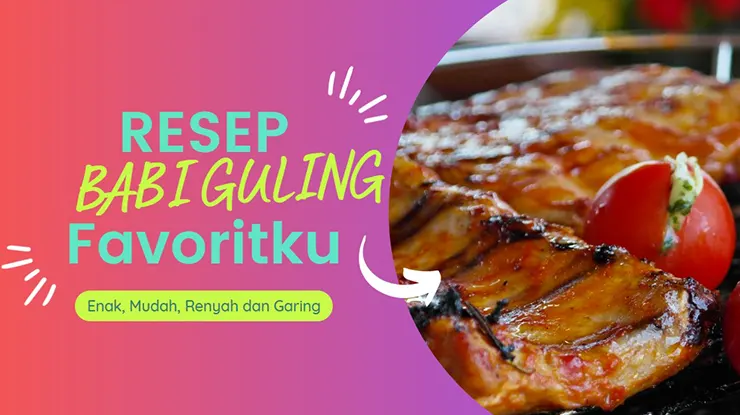 Resep Babi Guling, Enak, Mudah, Renyah dan Garing