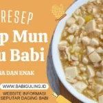 Resep Mun Tahu Babi Sederhana