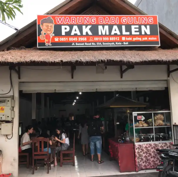 Tampak Depan Warung Babi Guling Pak Malen