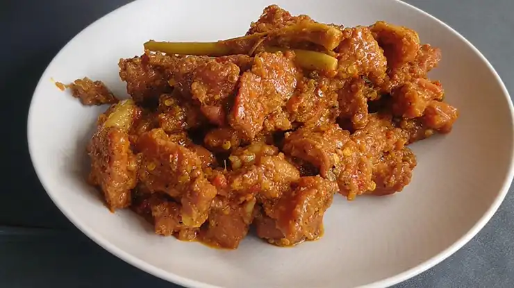 Resep Babi Nyat Nyat Pedas