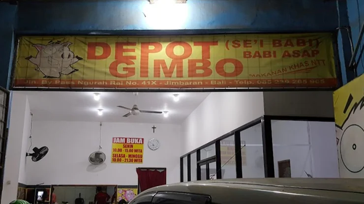 Harga Menu Depot Gimbo Babi Asap