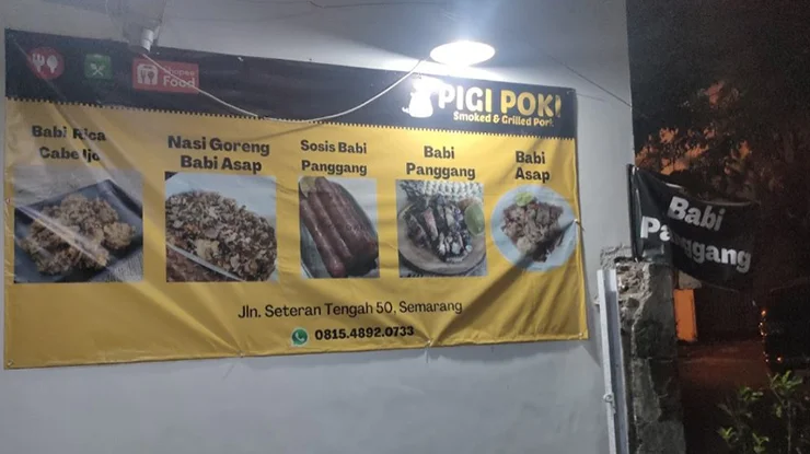 Pigi Poki Babi Panggang dan Asap