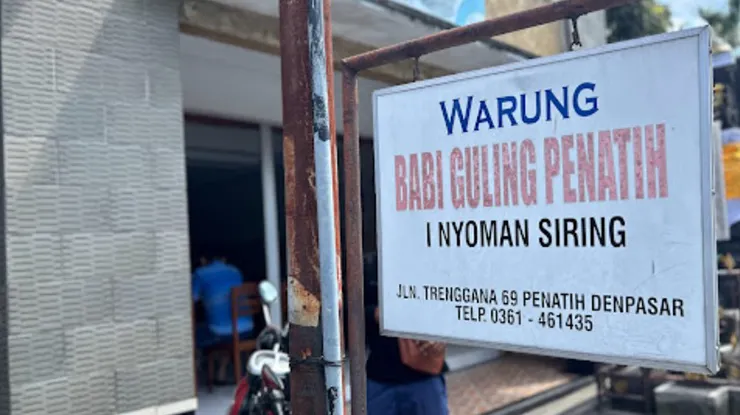 Sejarah Warung Babi Guling Penatih I Nyoman Siring