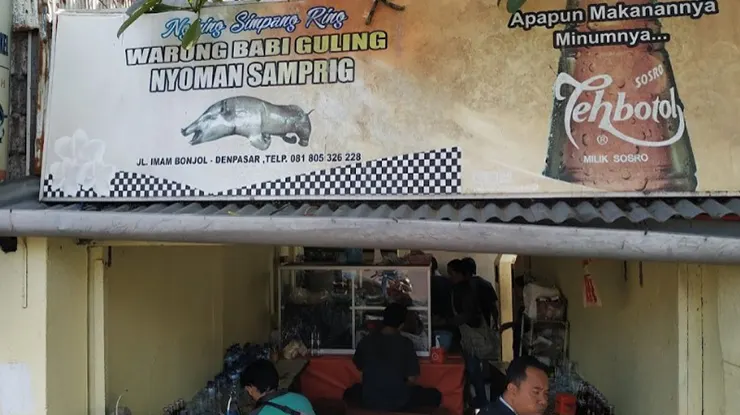 Warung Babi Guling Nyoman Samprig Denpasar