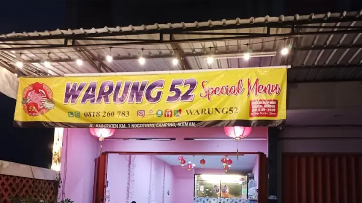 Alamat Babi Panggang Warung 52