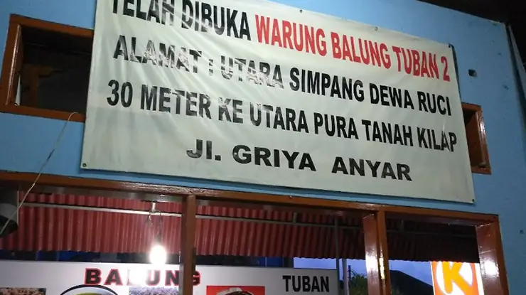 Cara Pesan Menu Warung Balung Tuban