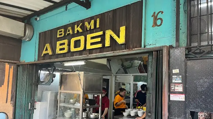 Harga Menu Bakmi A Boen