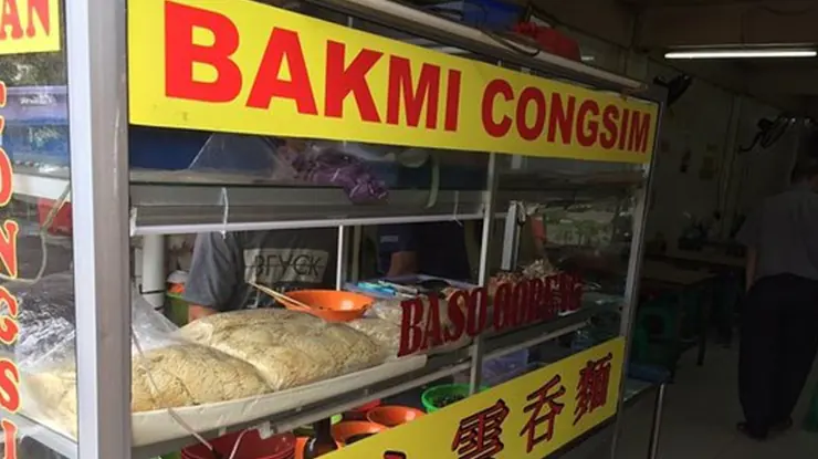 Harga Menu Bakmi Cong Sim