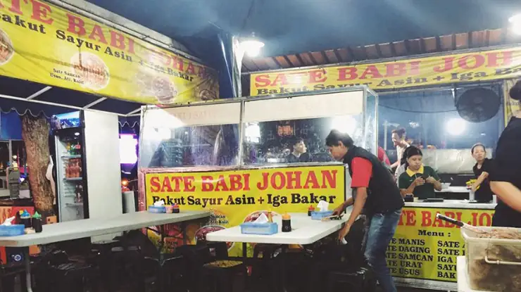 Harga Menu Sate Babi Johan PIK