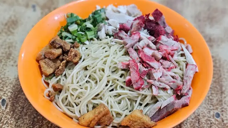 Menu Bakmi Cong Sim