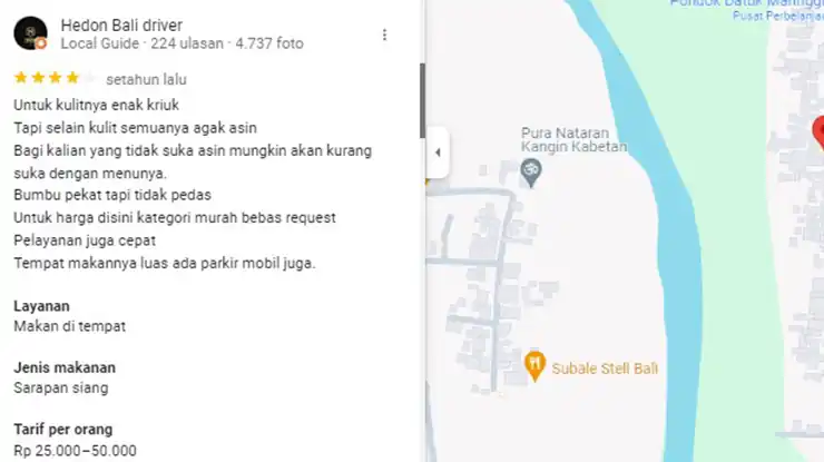 Ulasan Pelanggan Babi Guling Putra Celagi