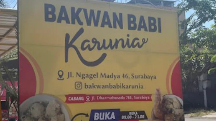 Lokasi Bakwan Babi Karunia