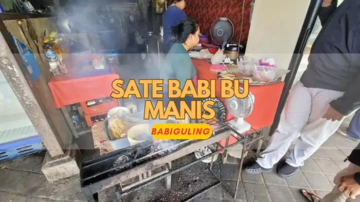 Sate Babi Bu Manis