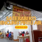 Sate Babi Ko Encung Pintu Air